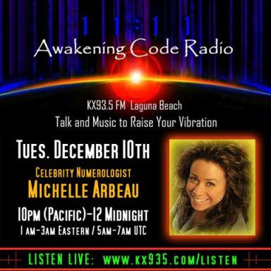 Featured on Awakening Code Radio in Laguna Beach